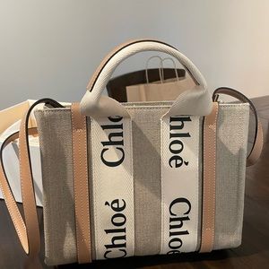 Chloe - Small Woody Tote Bag Tan